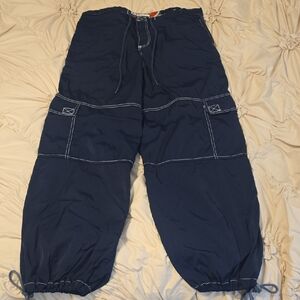 Break Down Mens Cargo Break Dancing Pants, Size M